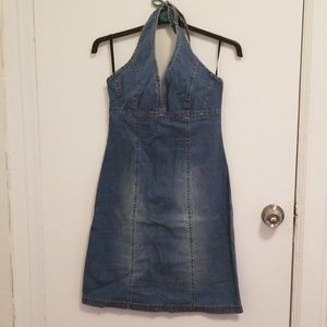 Women's spring summer denim dress
